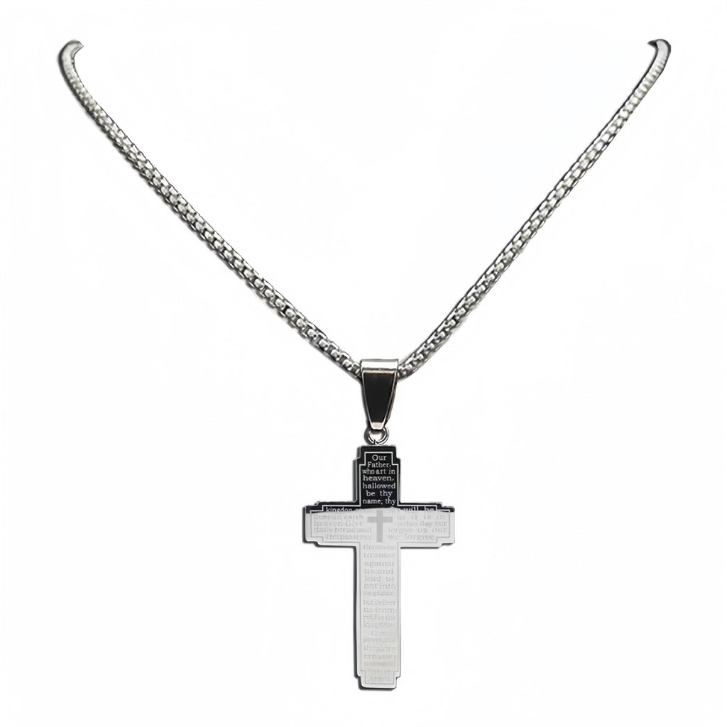 Bible Cross Pendant
