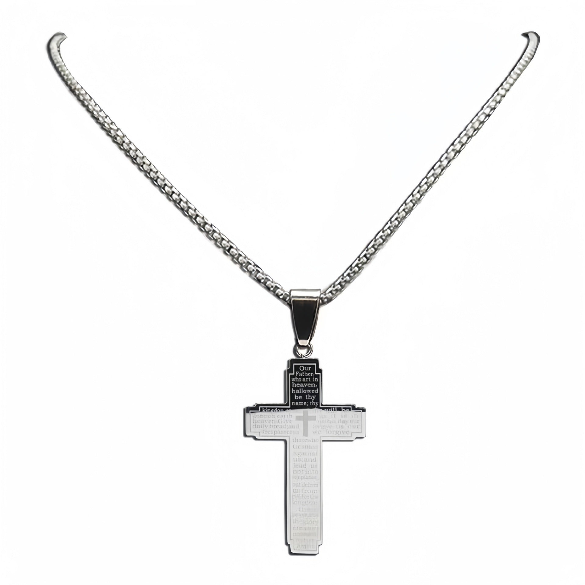 Bible Cross Pendant