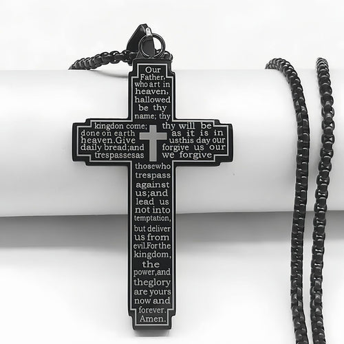 Bible Cross Pendant